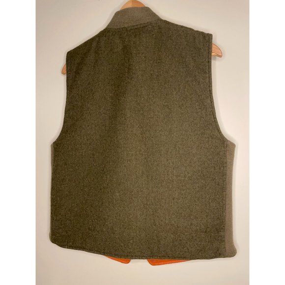 RRL Double RL / RRL Supply Reversible Wool Hunting Vest Rare Small - Picture 4 of 10